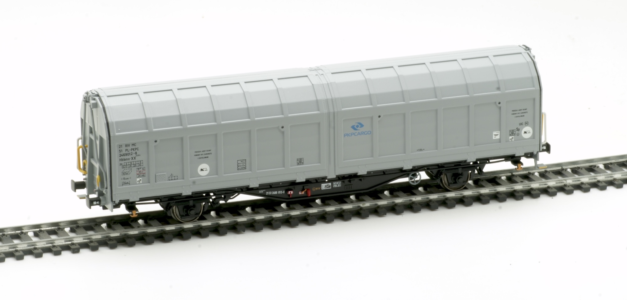 Albert Modell 246005 PKP Cargo Schiebewandwagen Hbbillns Ep.6
