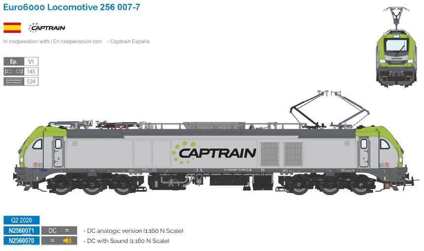 N2560070 Captrain ES E-Lok Euro6000 Ep.6