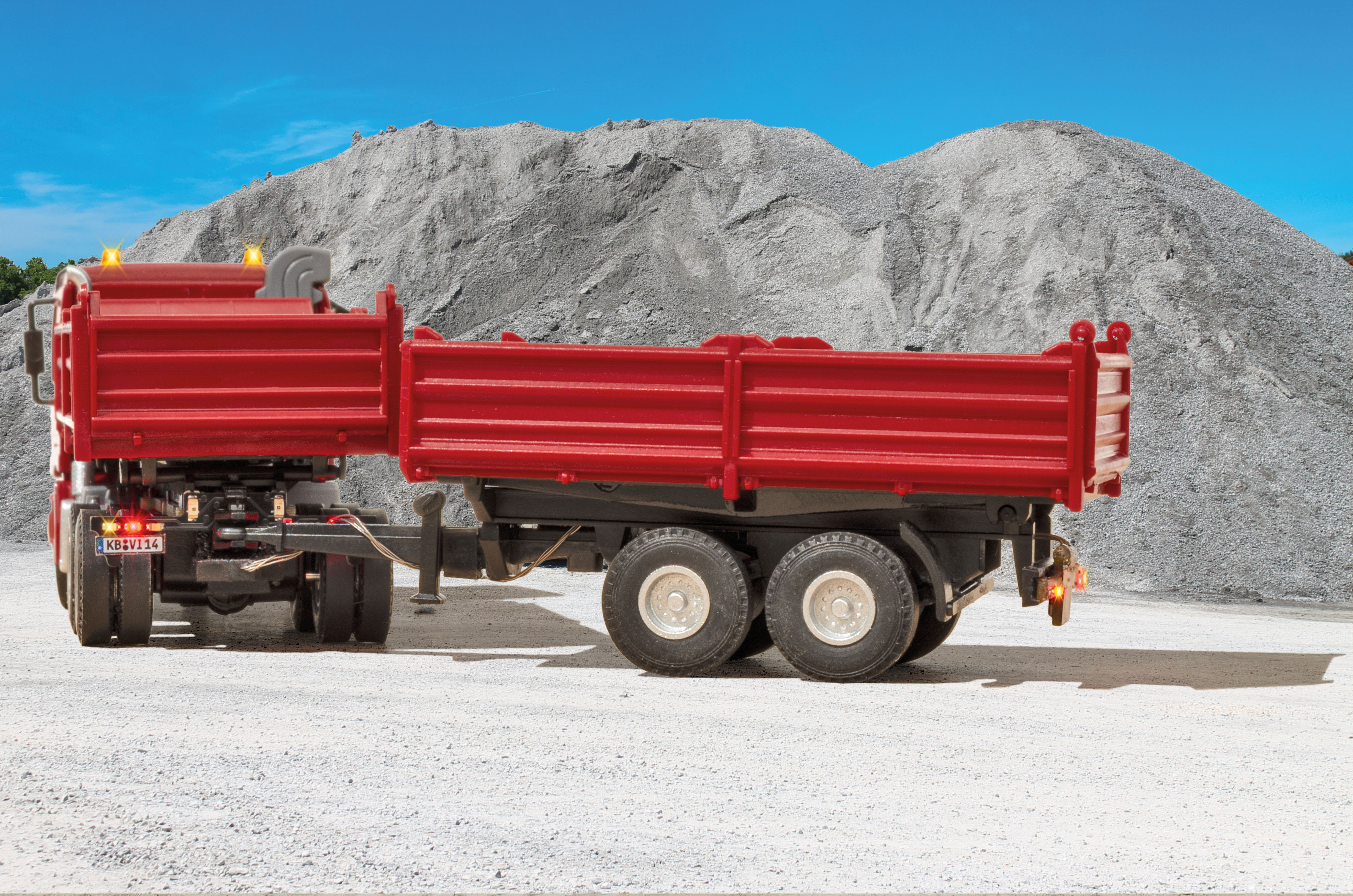 Viessmann 8214 CarMotion: Tadem-Muldenkipper