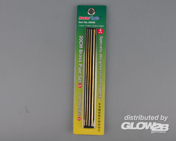 09946 20CM Brass Pipe / Messingrohr Set 5