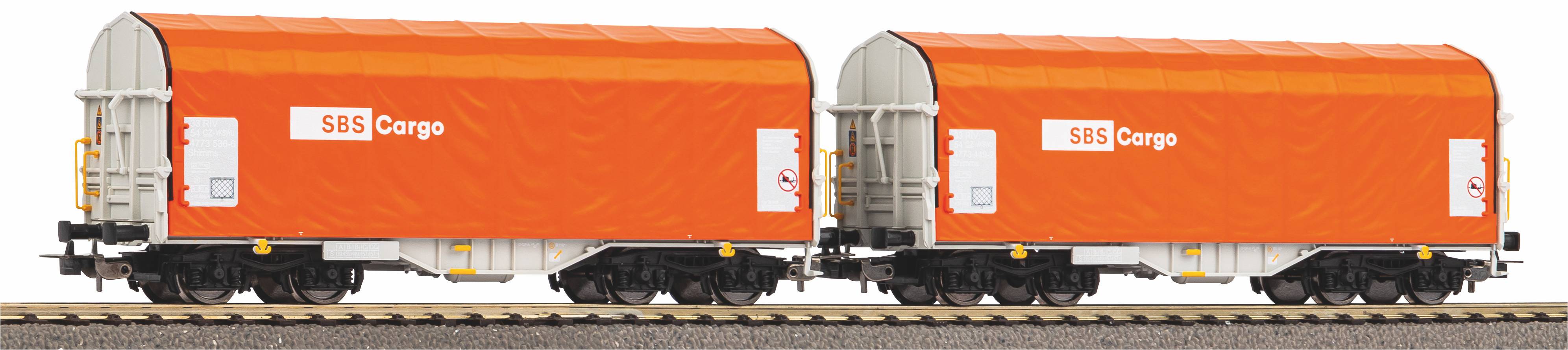 Piko 58292 VKS Schiebeplanenwagen Set 2-tlg. Ep.6
