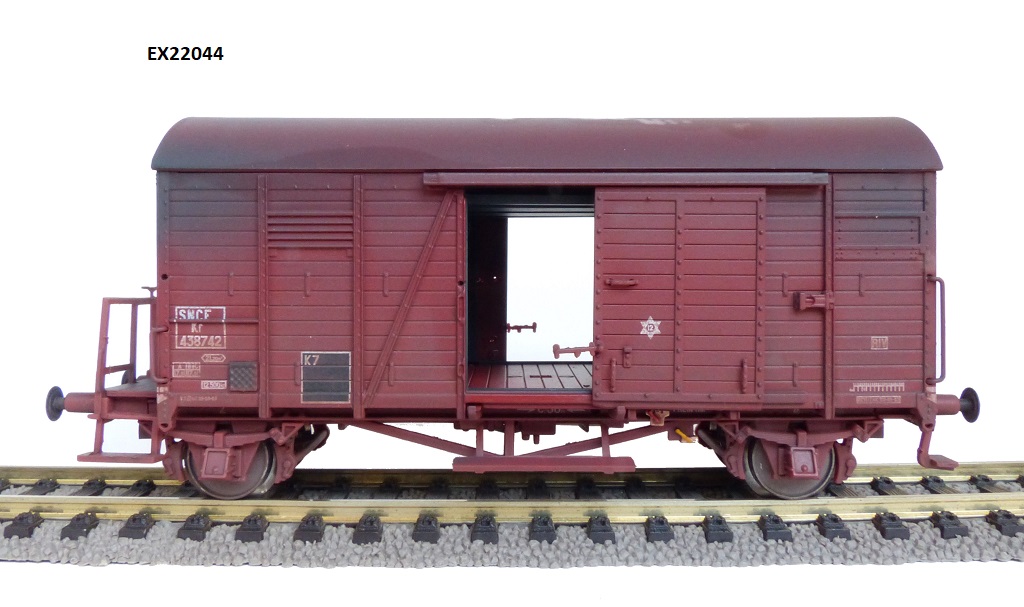 Exact-train 22044 SNCF gedeckter Güterwagen Oppeln Ep.4