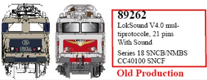 89262 LokSound V4.0 für Serie 18 & CC40100