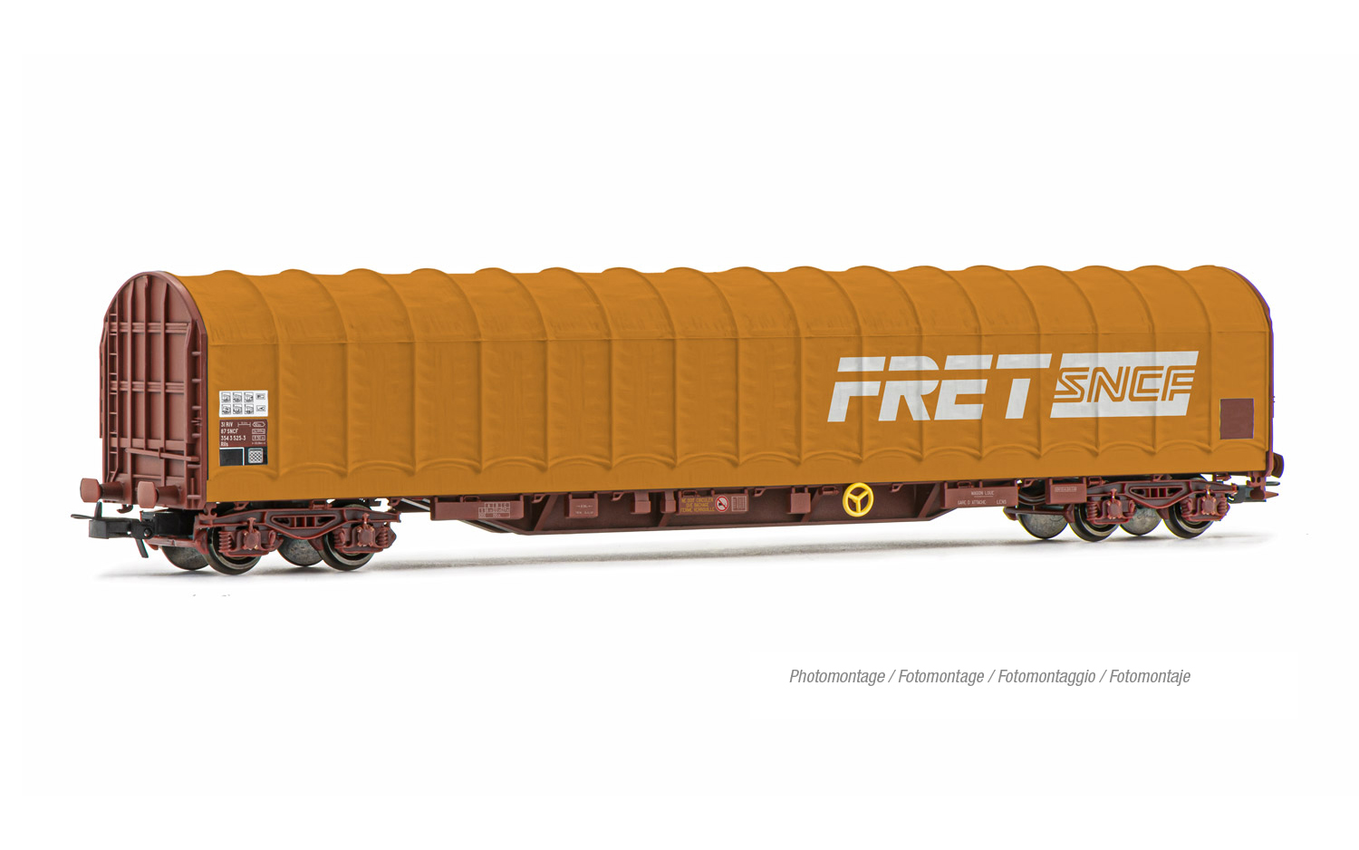 HJ6315 SNCF Schiebeplanenwagen Rils Ep.4/5