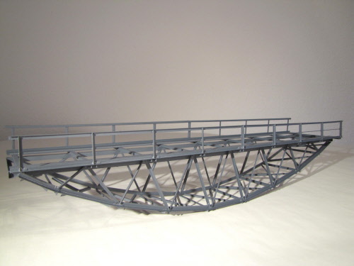 Hack FB048 Fischbauchbrücke 49,8 cm, grau