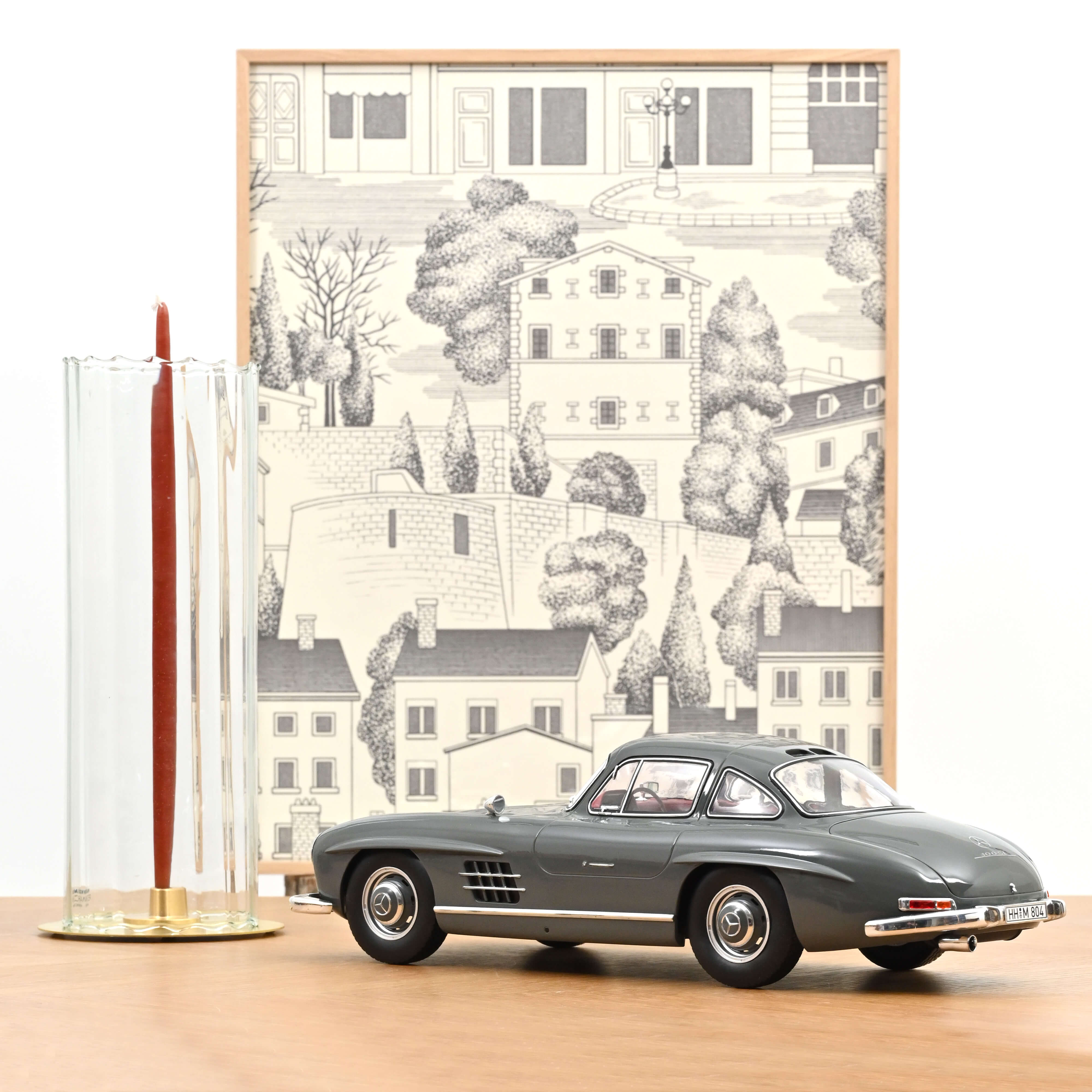 Norev 123852 MB 300 SL Coupe graphite grau (1954)