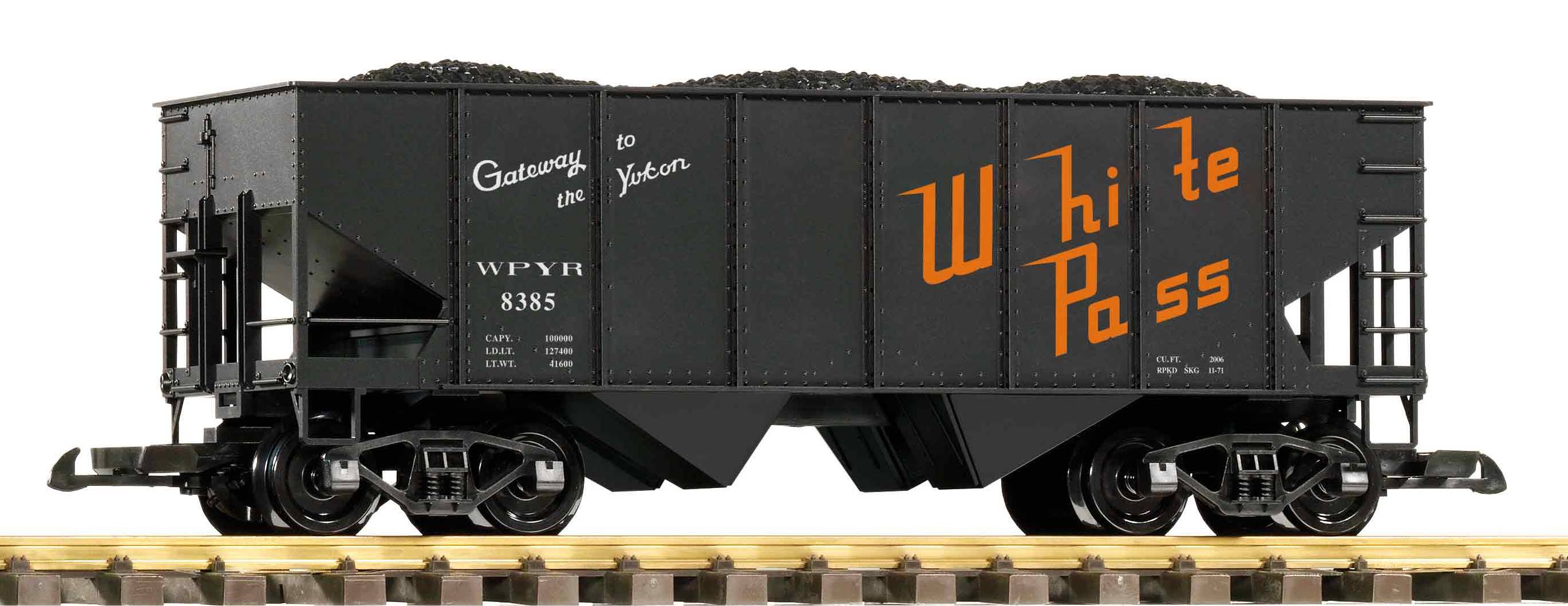 Piko 38964 WP&YR Schüttgutwagen mit Kohleladung