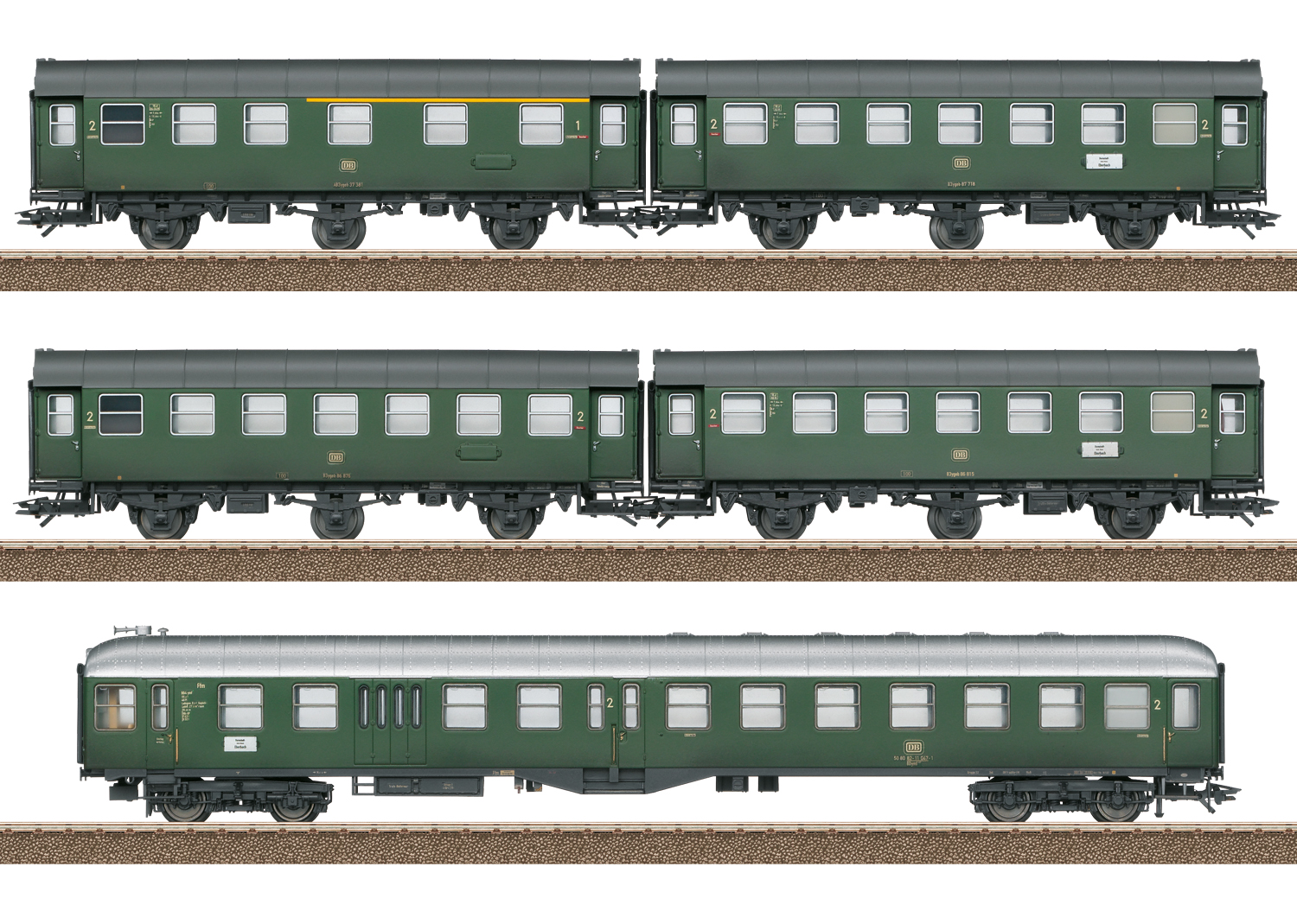 23389 DB Personenwagen-Set 3-tlg. Ep.4