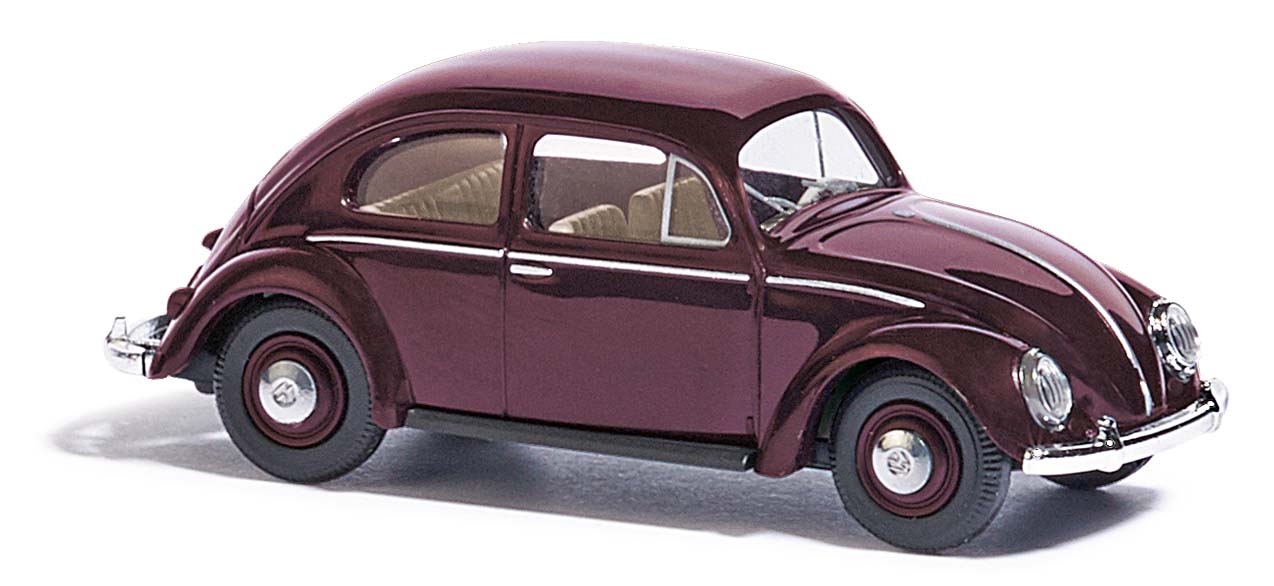 52901 VW Käfer (1952) mit Brezelfenster rot