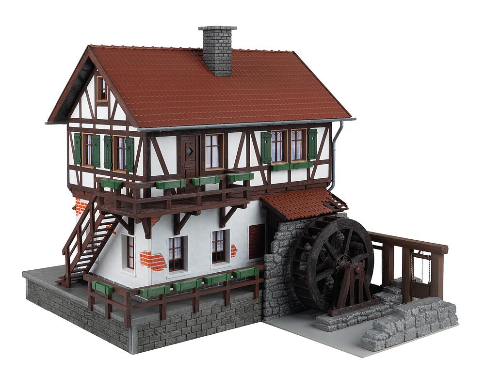 331115 Wassermühle mit Fachwerk