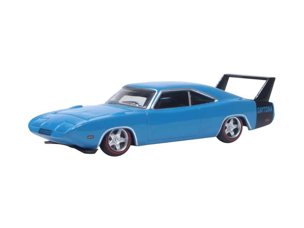 87DD69004 Dodge Charger Daytona blau/schwarz 1969