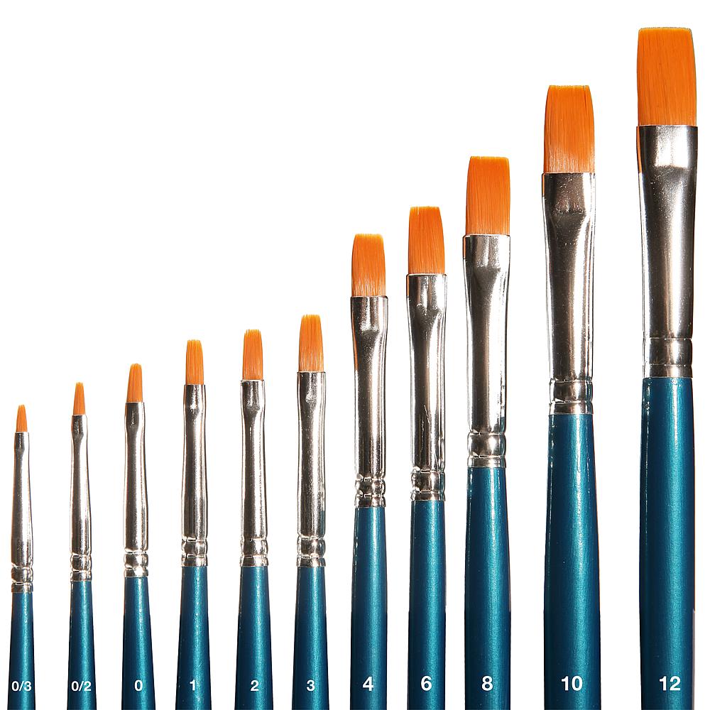 172127 Flachpinsel, Synthetisch  6