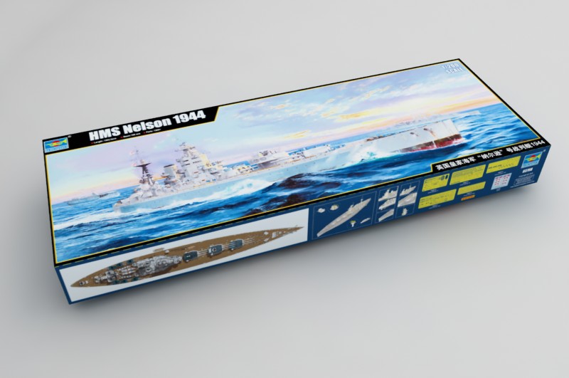 Trumpeter 753708 HMS Nelson 1944 03708