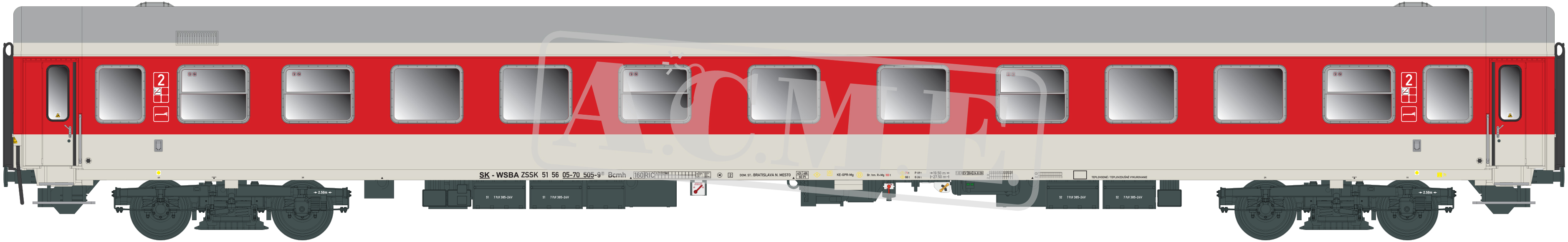 52390 ZSSK Liegewagen Bcmh Ep.5/6