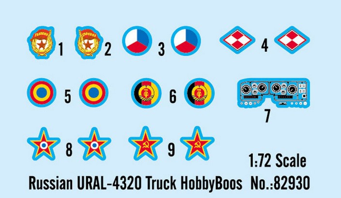HobbyBoss 82930 Militär-LKW - Ural 4320