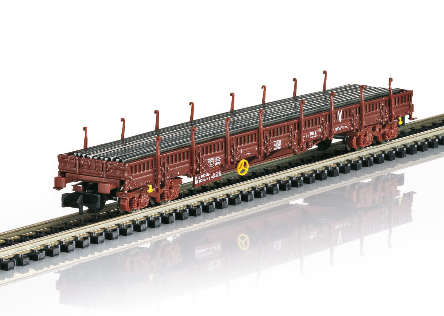 18290 SNCF Flachwagen-Set Ep.6