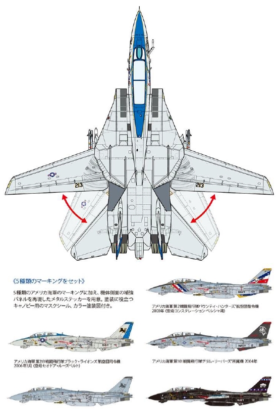 60795 Grumman F-14D Tomcat