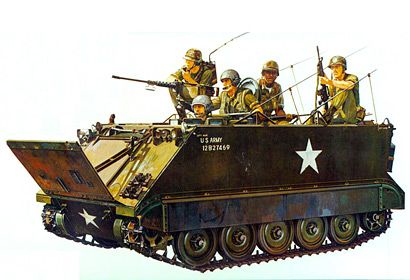 35040 US M113 A.P.C. - mit 5 Figuren