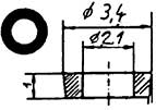 Weinert 9879 Isolierscheibe