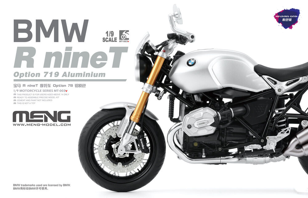 MT-003v BMW R nineT Option 719 Aluminium (Pre-co