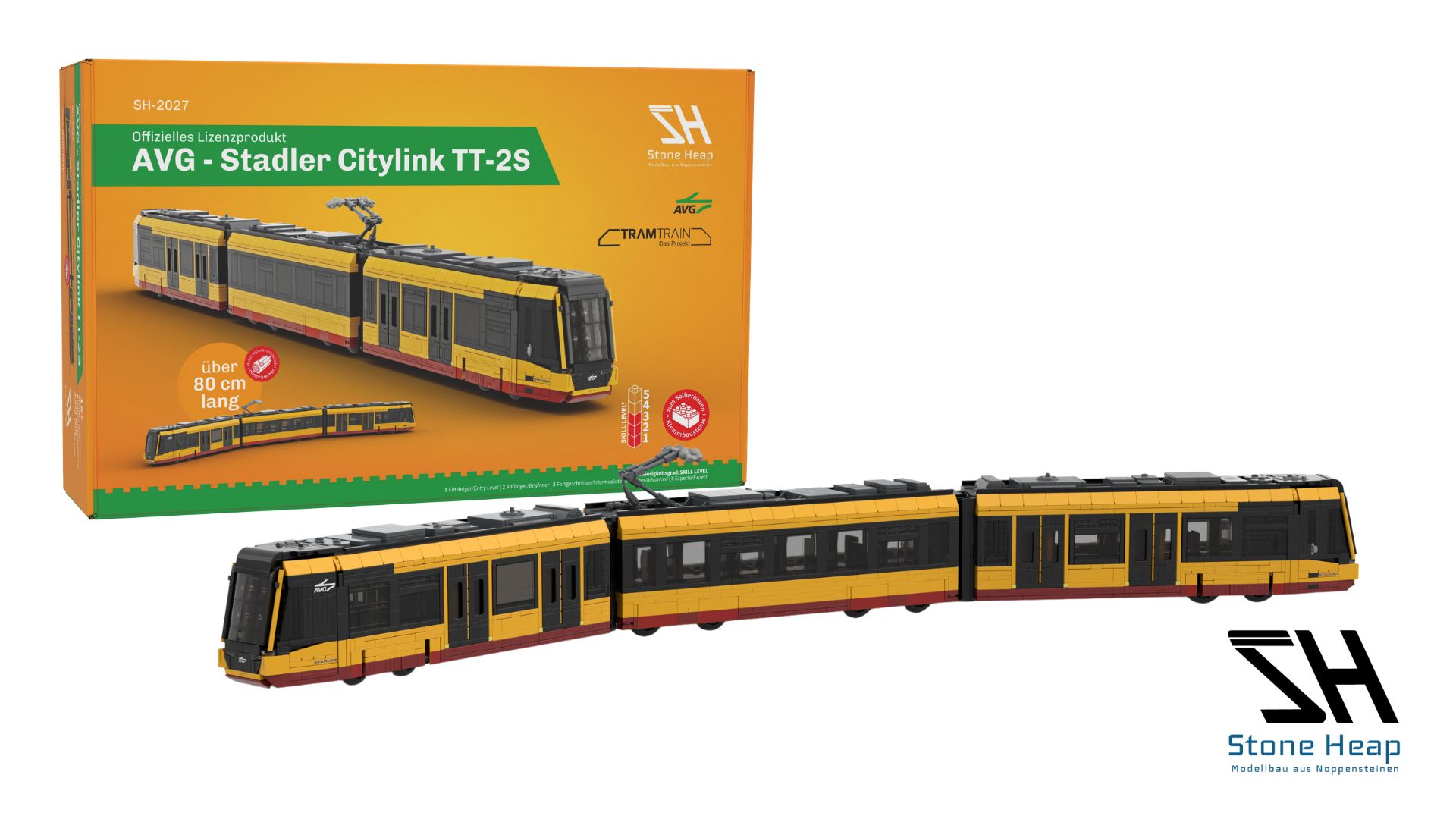 SH-2027 Stadler Citylink VDV Tram Train AVG