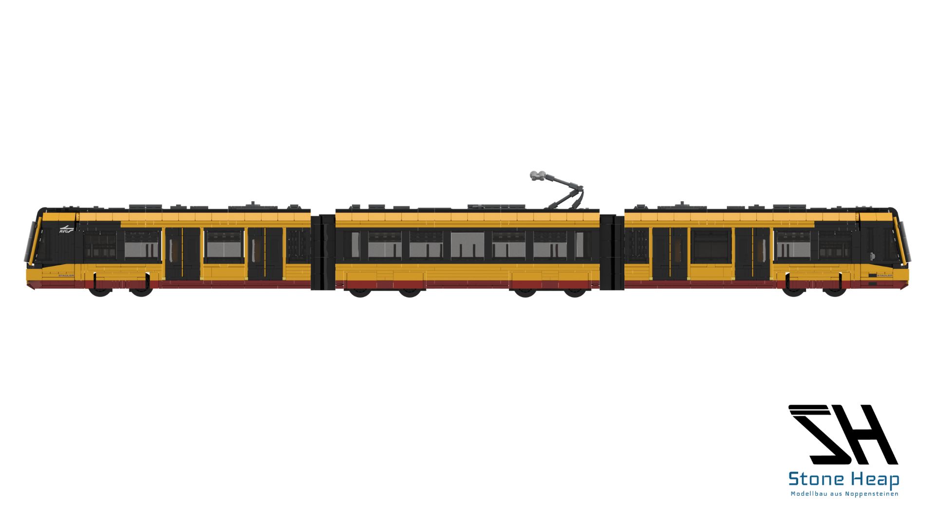 STONE HEAP SH-2027 Stadler Citylink VDV Tram Train AVG