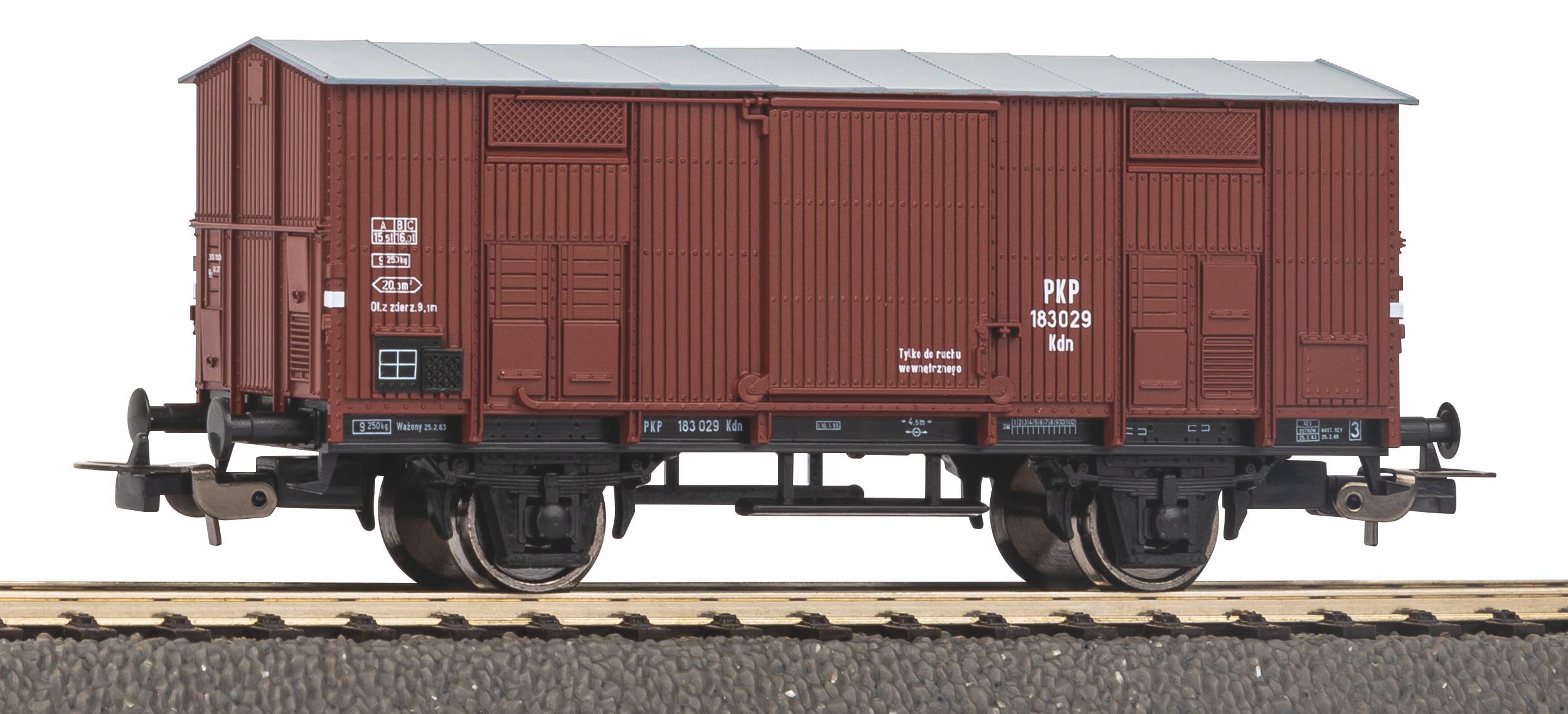 24512 PKP gedeckter Güterwagen ex FS Ep.3