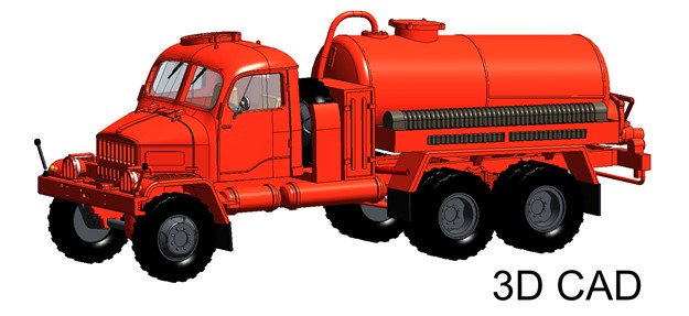 66708107 Bausatz: Praga V3S FEK rot Feuerwehr
