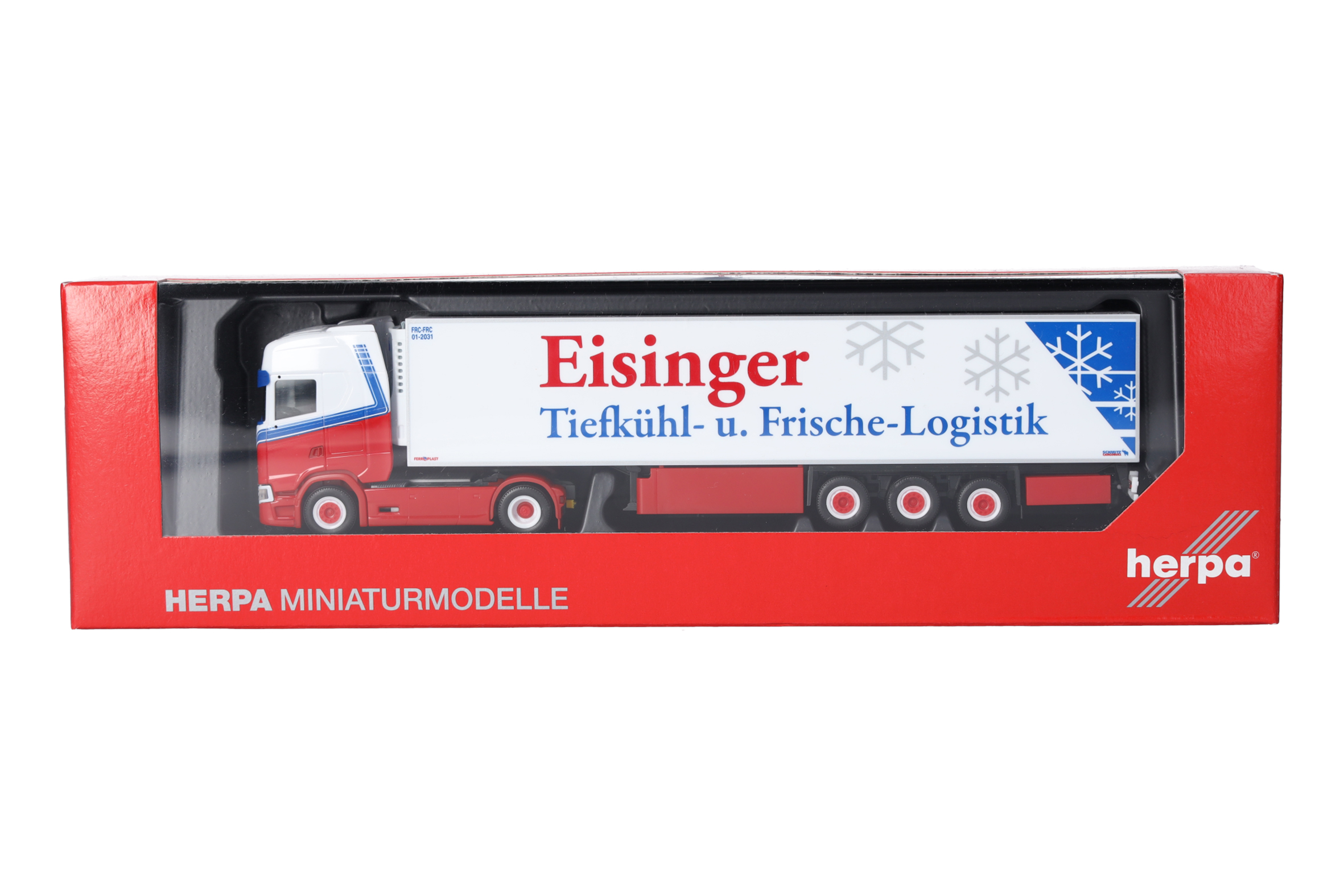 Herpa 318594 Scania CS 20 HD Kühl-KSZ Eisinger