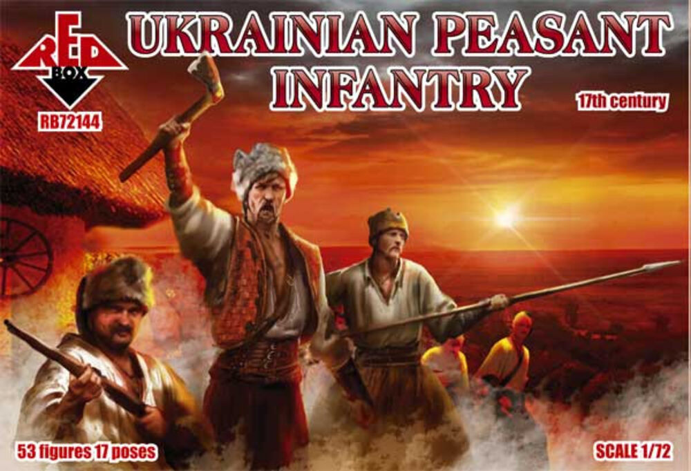 RB72144 Ukrainian Peasant infantry, 17th century