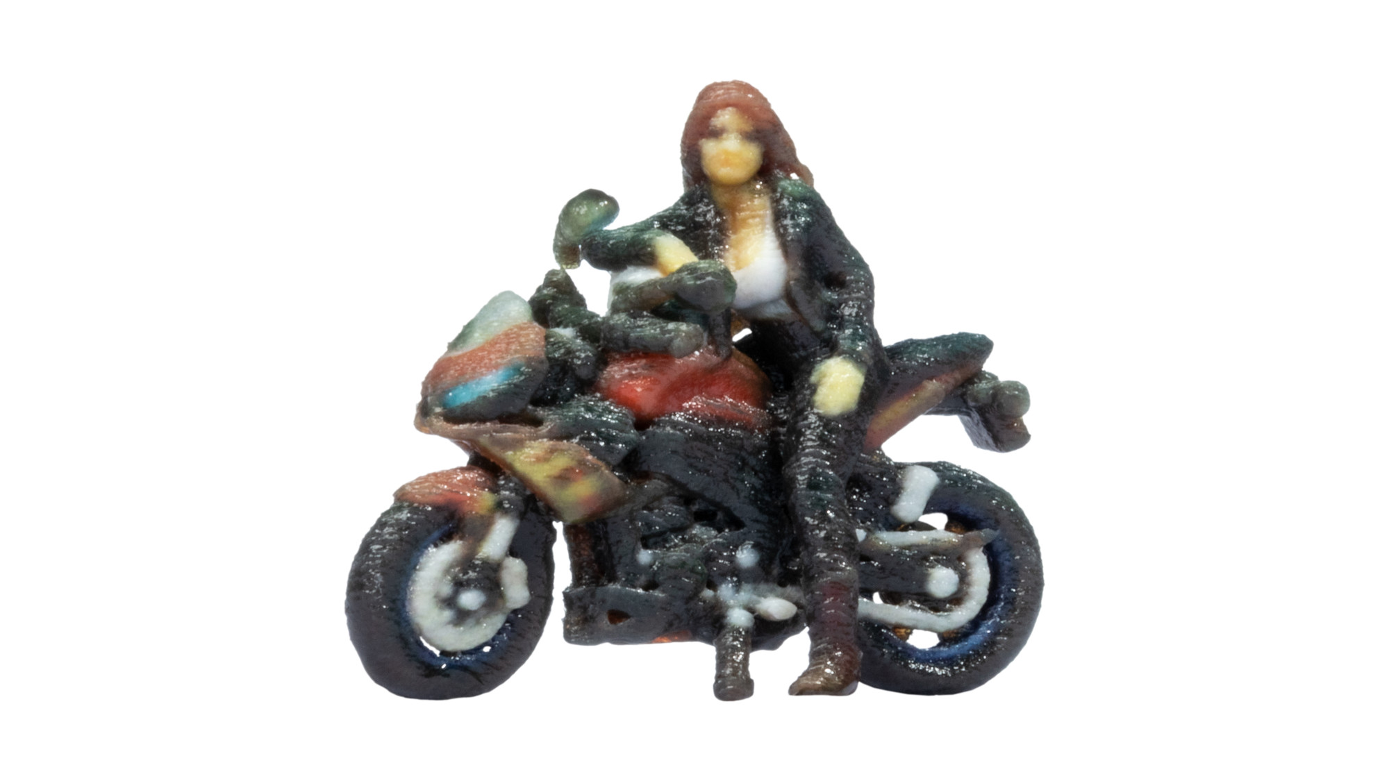 10907 Sportmotorrad stehend