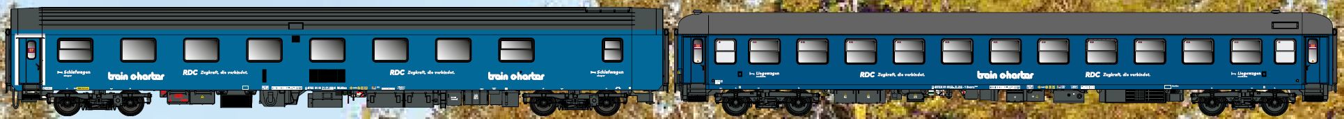 55391 Train Charter Schlafwagen-Set 2-tlg Ep.6