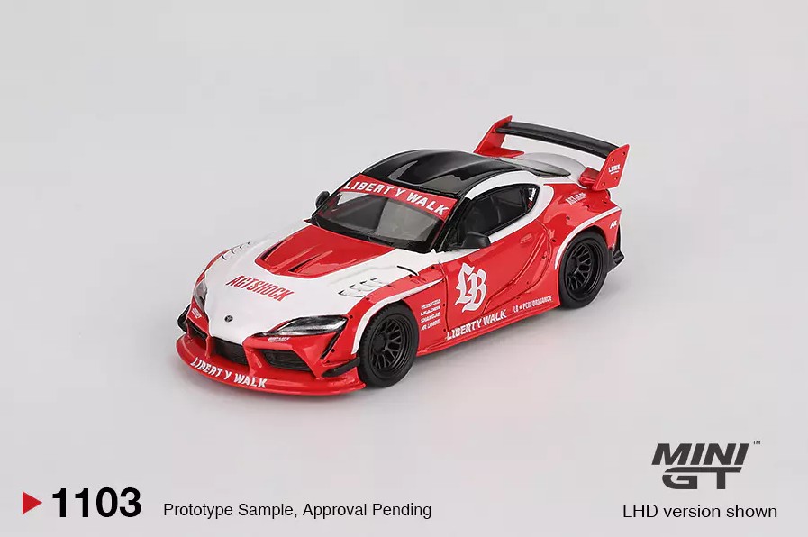 MGT01103-L MiniGT: Toyota GR SUPRA LB-WORKS