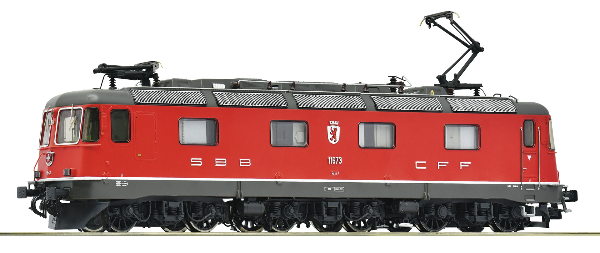7520105 SBB E-Lok Re 6/6 11673 rot Ep.5/6 AC