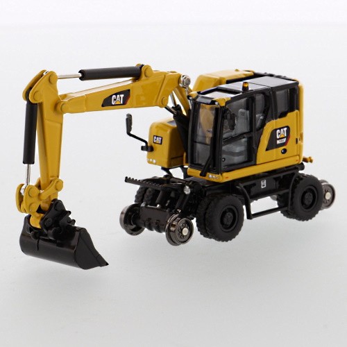 DM Diecast Masters 85656 CAT M323F Rail Zweiwegebagger Cat gelb