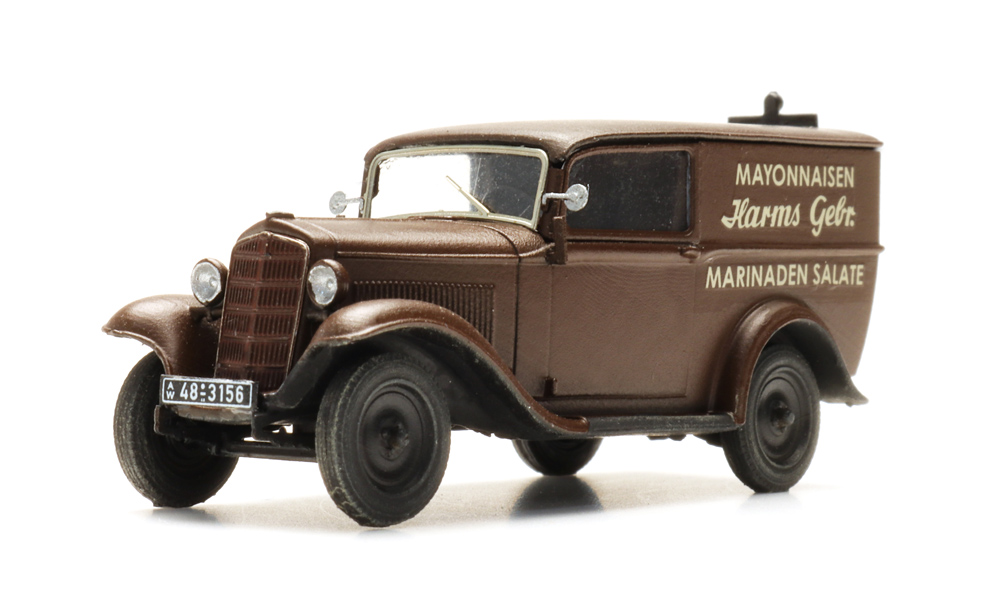 10.443 Bausatz - Opel P4 Kastenwagen