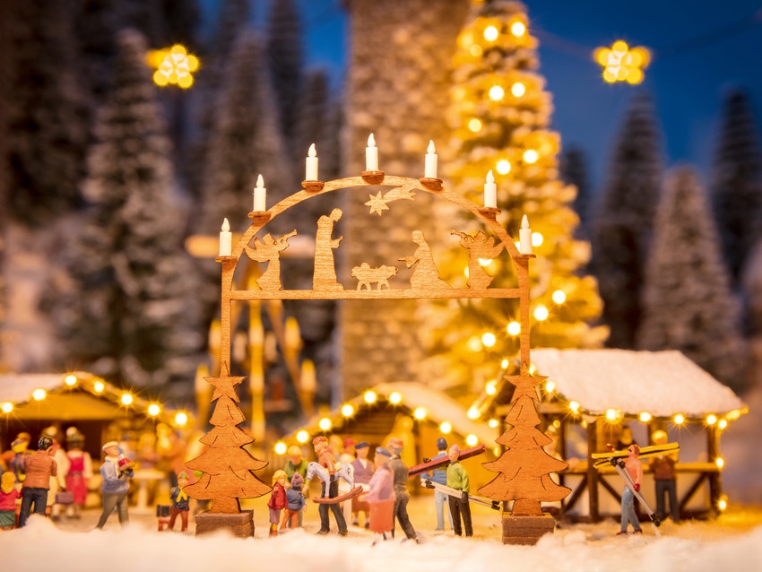 14391 Weihnachtsmarkt-Eingangsbogen