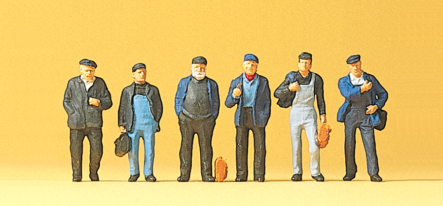 Preiser 10350 Industrie- und Hafenarbeiter