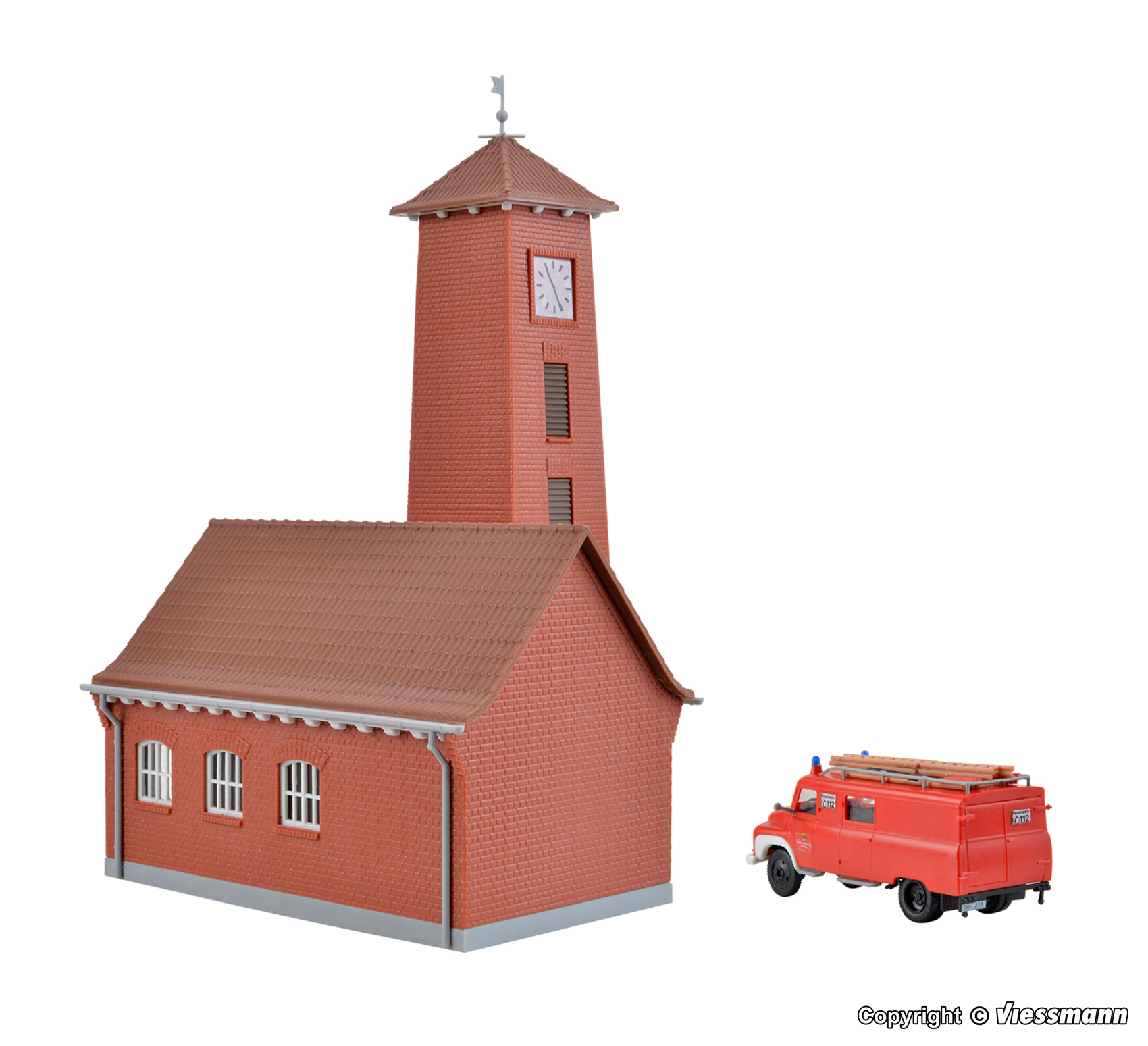 Kibri 39210 Feuerwehrhaus Bahlburg Lüneburg