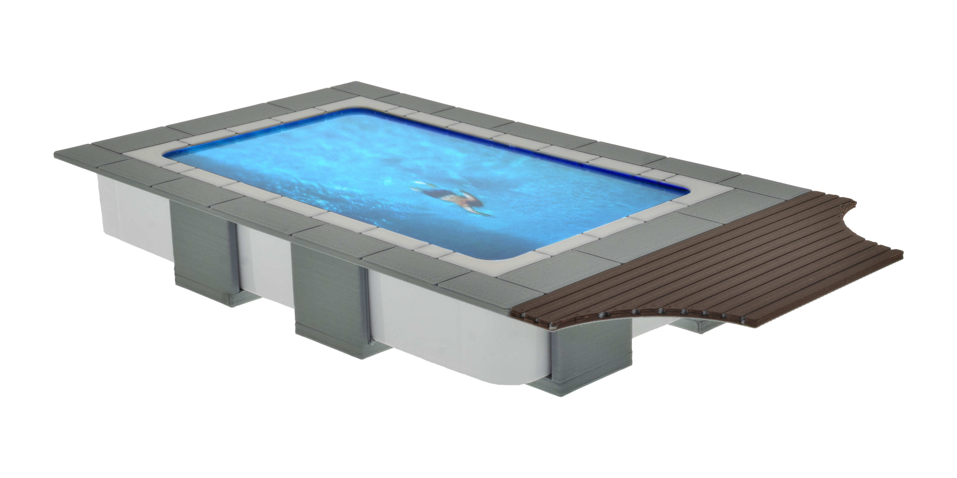 Viessmann 1240 LCD Swimmingpool + bewegter Wasserszene