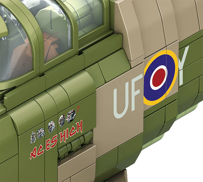 00962 RevellBrick: Iron Maiden Spitfire