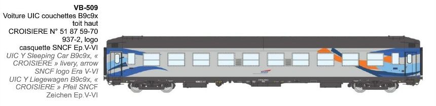 VB-509 SNCF Schlafwagen UIC Ep.5/6