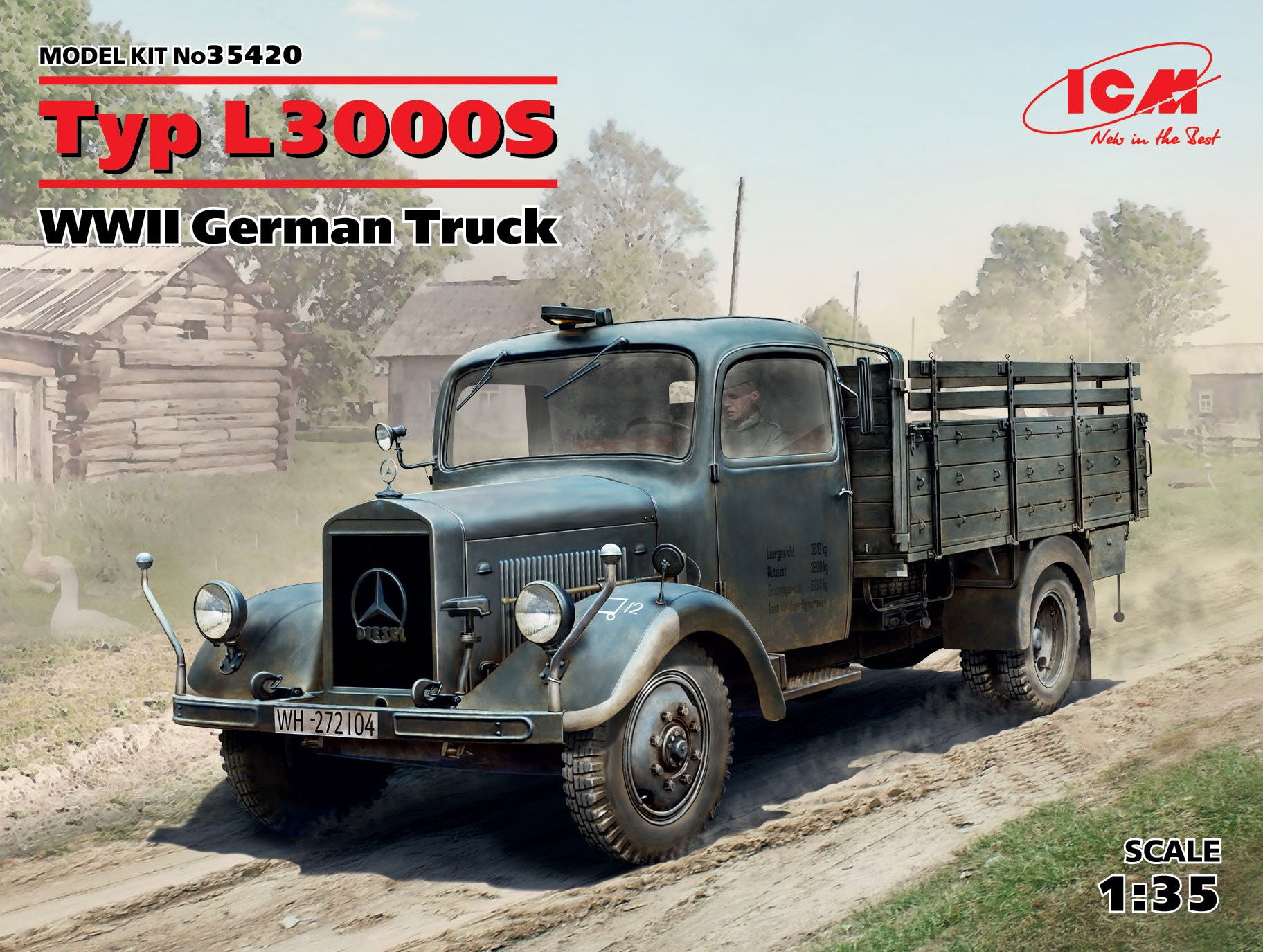 35420 Typ L3000S, WWII German Truck