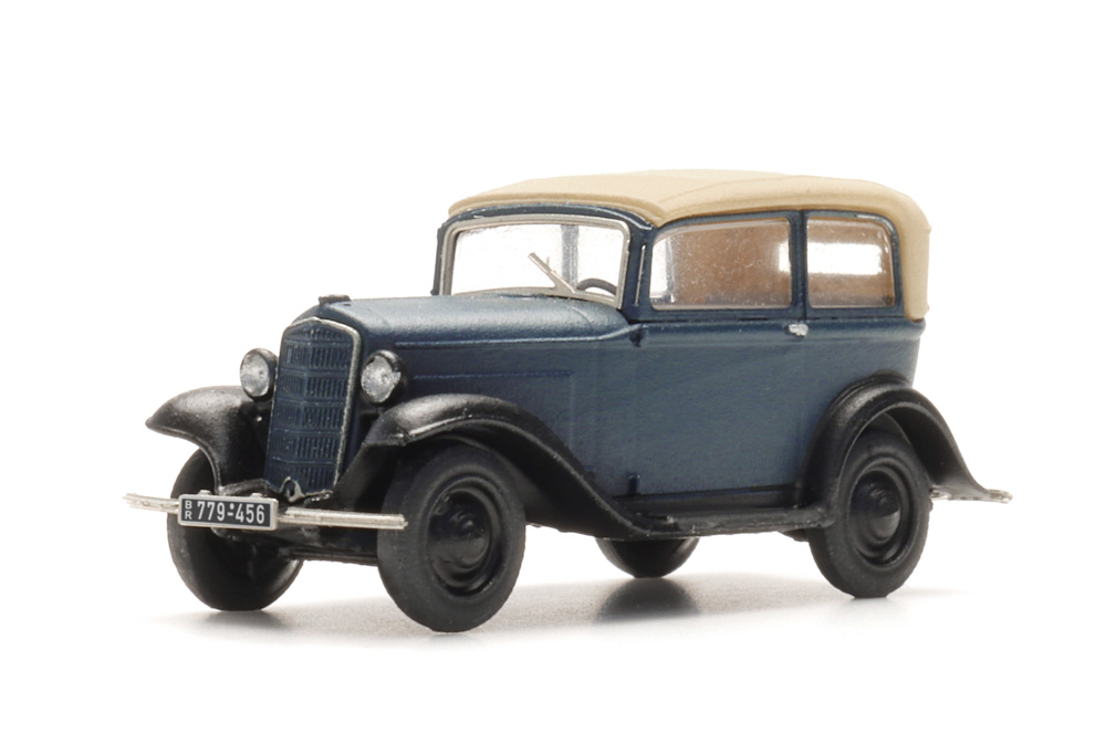 316.137 Opel P4, Dach geschlossen, blau