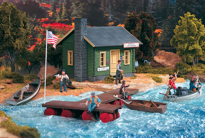 Piko 62103 Bootshaus am Waldsee