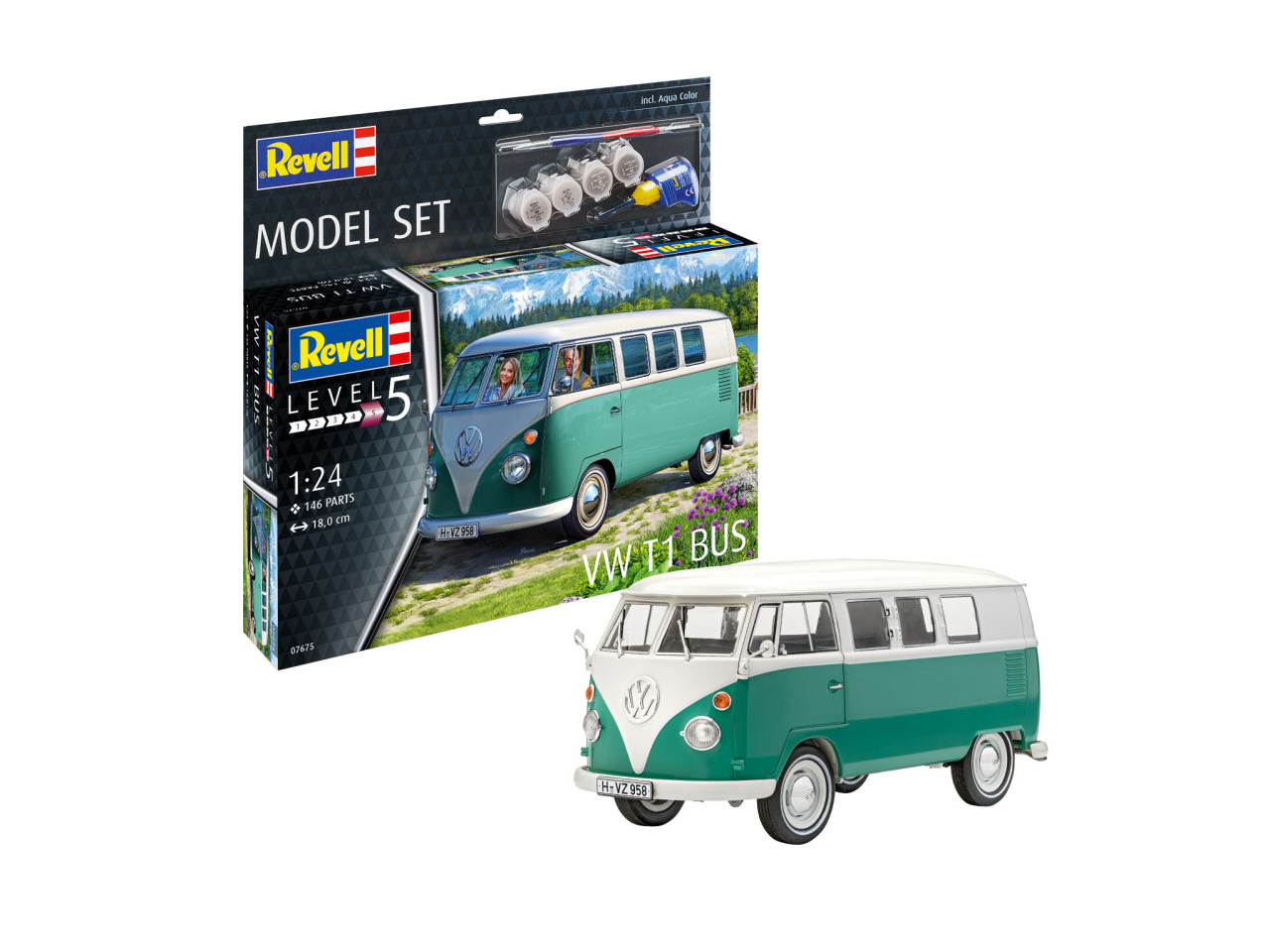67675 ModelSet: VW T1/2 Bus