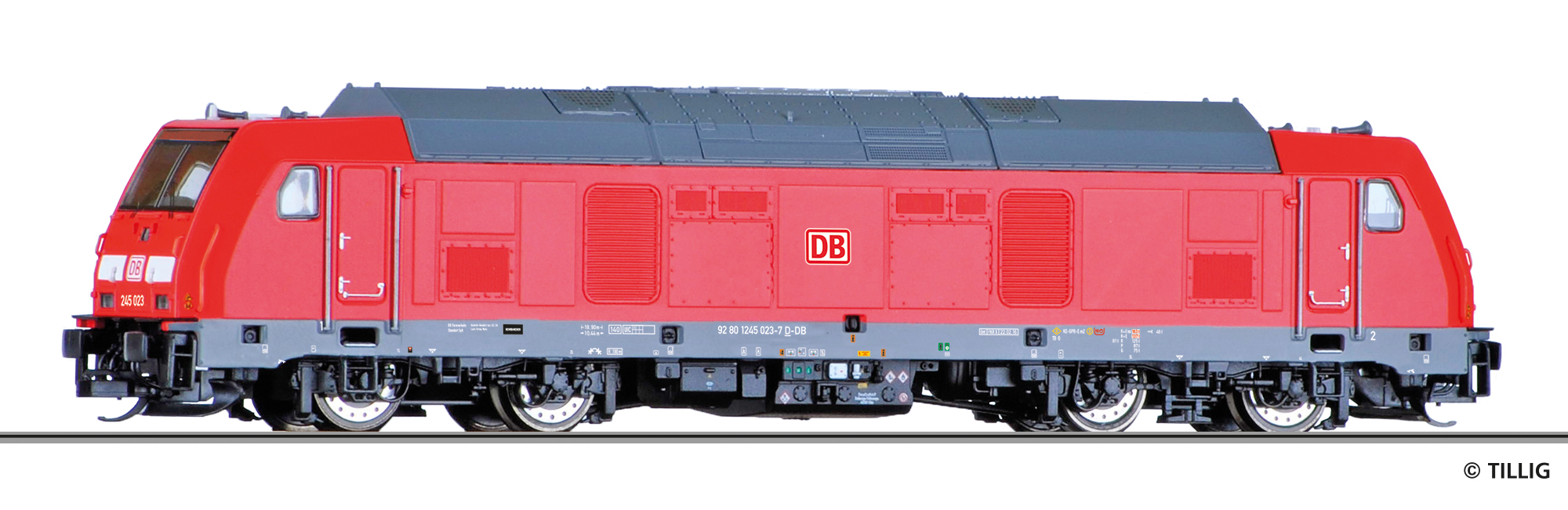 04943 Diesellok BR 245 der DB AG