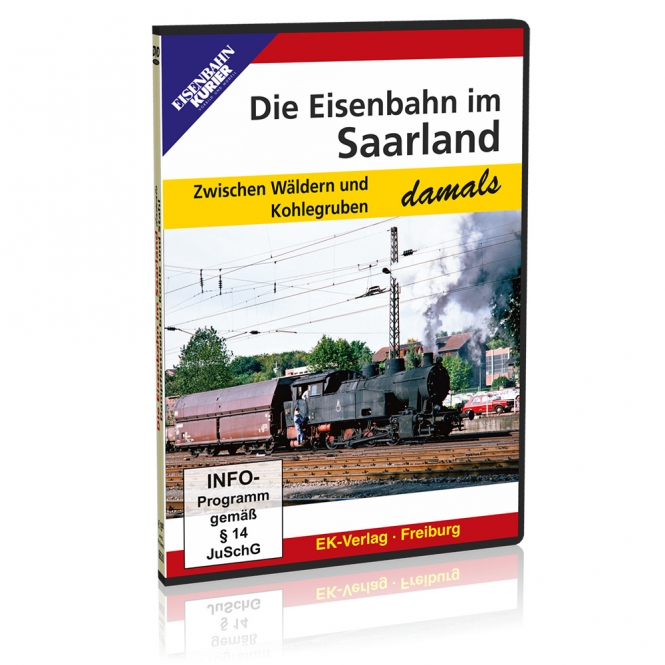 8630 DVD - Die Eisenbahn im Saarland - damals