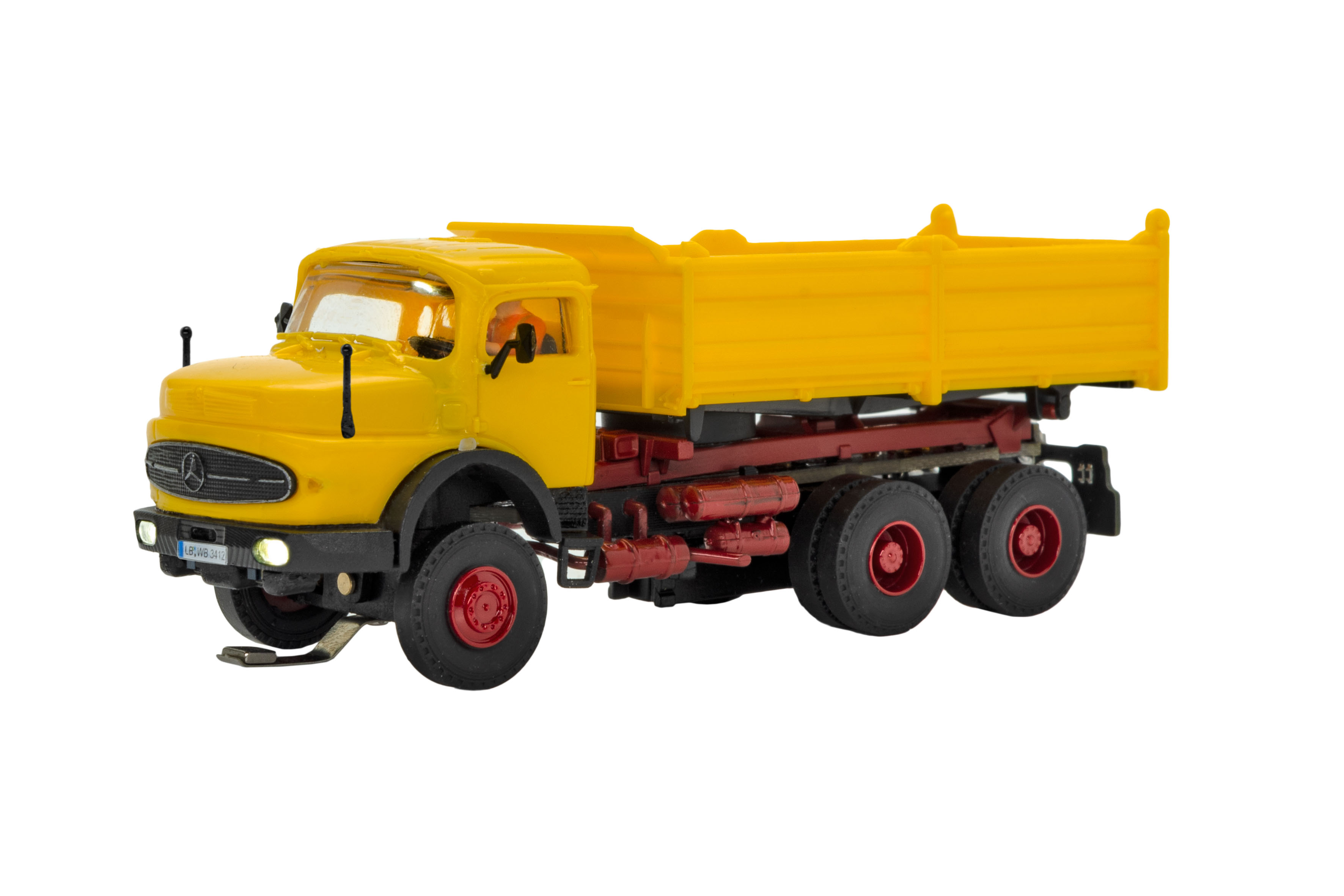 Viessmann 8020 CarMotion: MB Rundhauber Muldenkipper