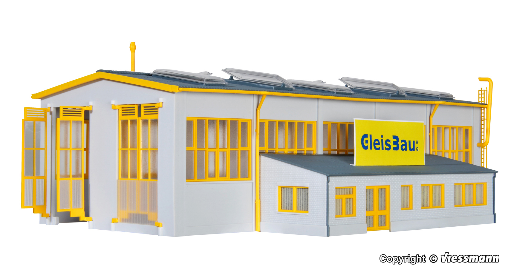Kibri 39324 Wartungshalle GleisBau
